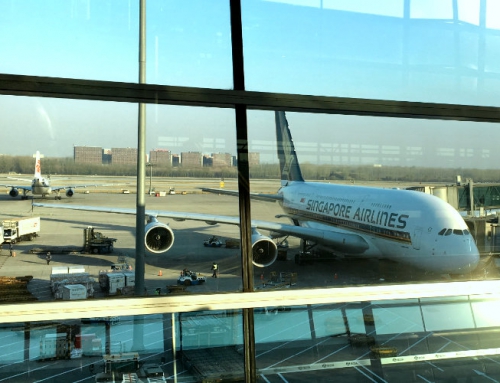 Departure at the Airport