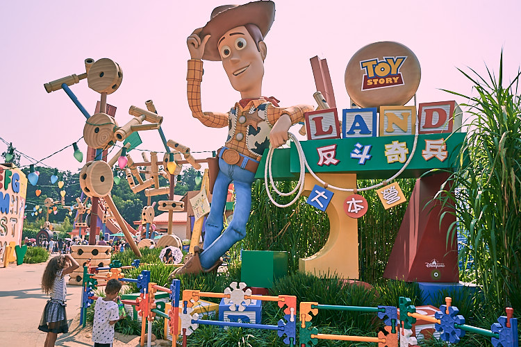 Toy Story Land Woody